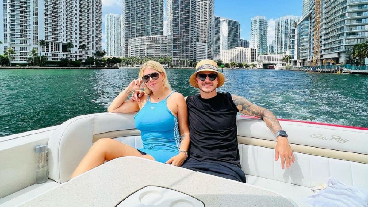Нара та Ікарді / Instagram mauroicardi