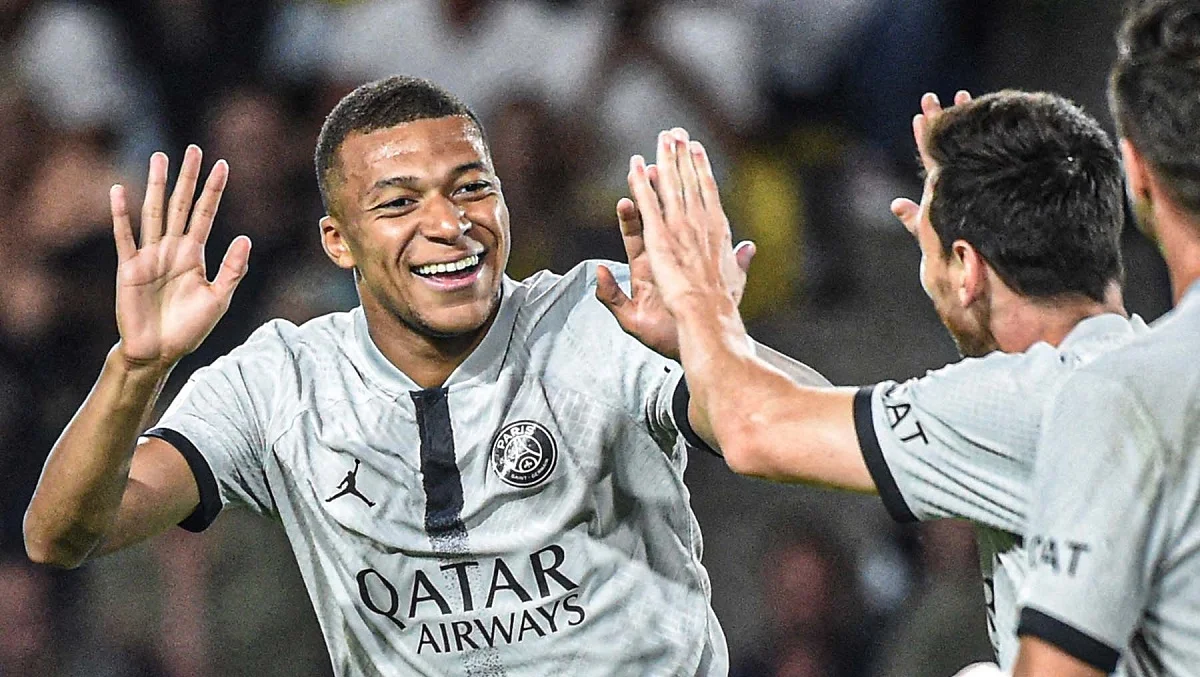 Мбаппе та Мессі / Сайт ПСЖ