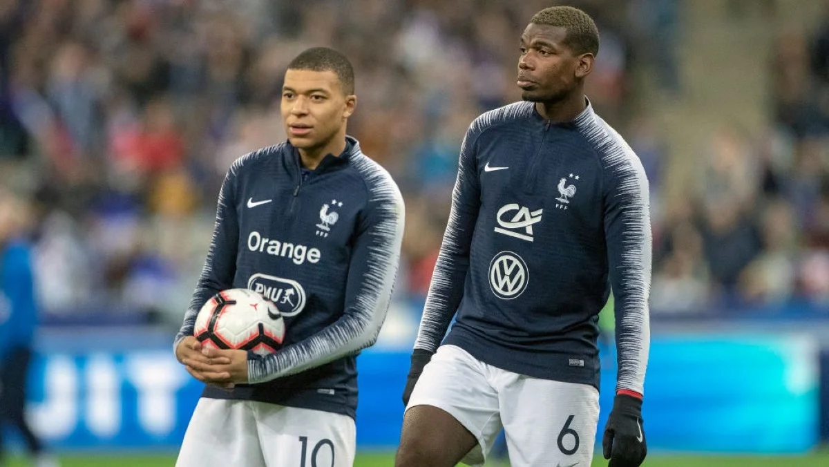 Погба і Мбаппе / фото із соцмереж