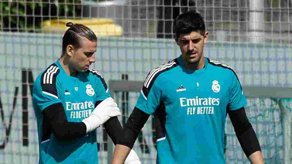 Куртуа не тренировался с Реалом из-за травмы колена – Анчелотти быстро разбил надежды Лунина на дебют в сезоне