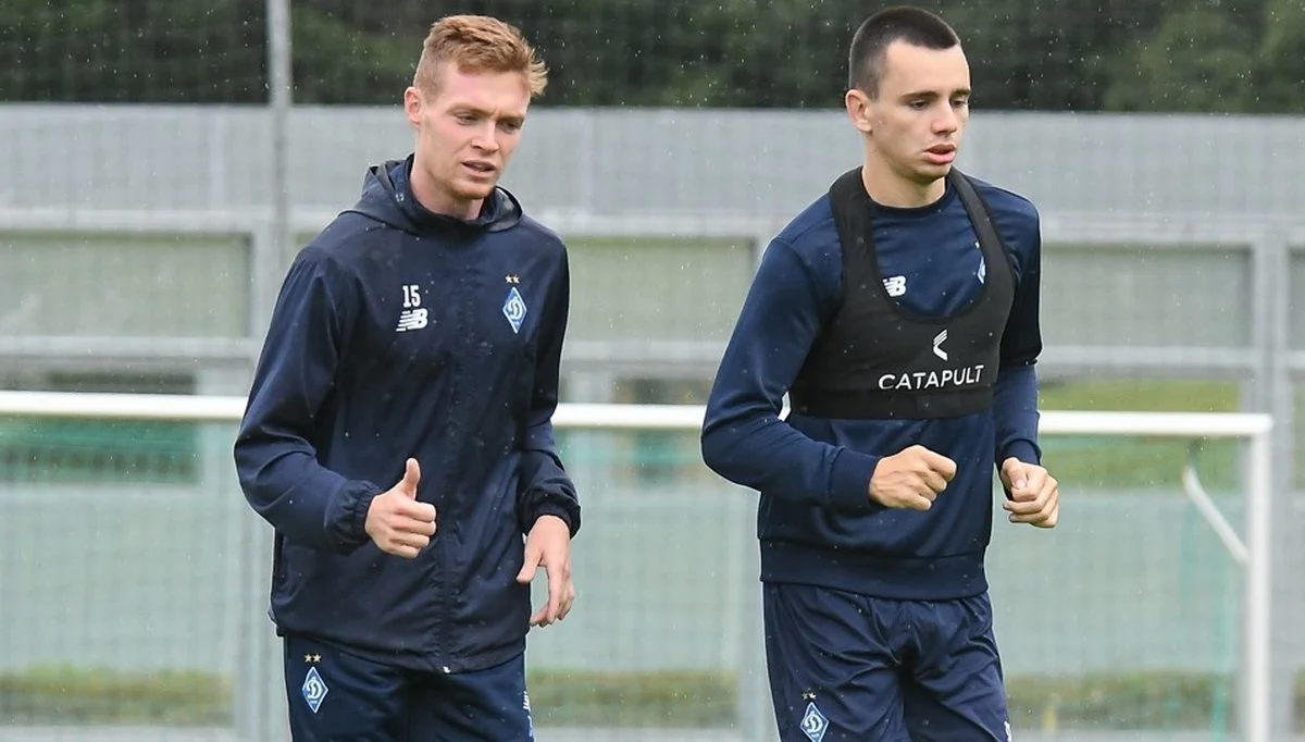 Виктор Цыганков и Николай Шапаренко / ФК Динамо