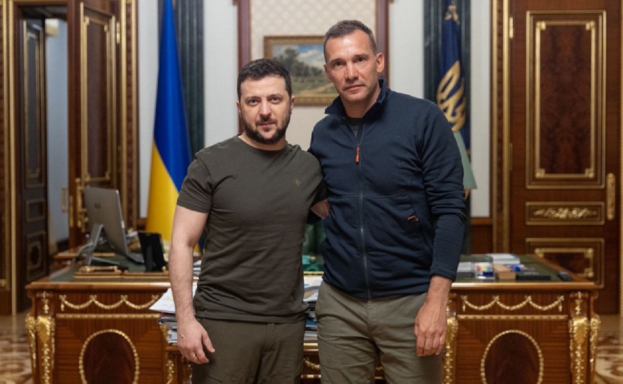Зеленский и Шевченко / Сайт ОПУ