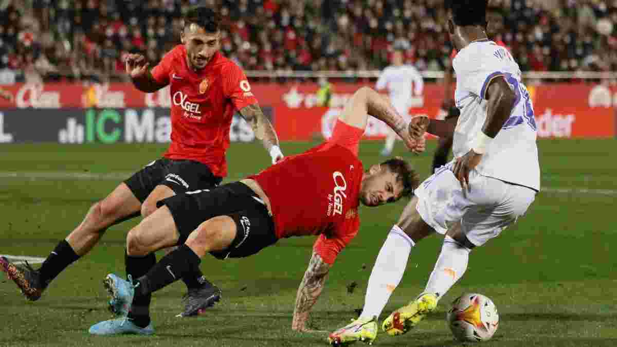 "Бийте його, ламайте": гравці Мальорки влаштували полювання на Вінісіуса, але зірка Реала провокував першим