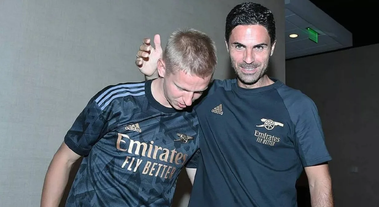 Зінченко і Артета / Сайт Арсенала