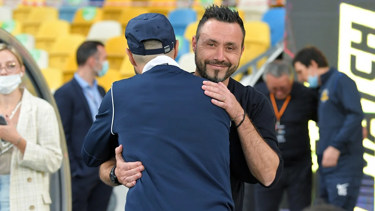 Де Дзерби и Йовичевич / фото: Шахтер