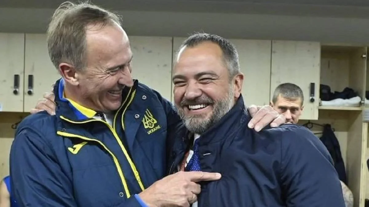 Петраков и Павелко / Сайт УАФ