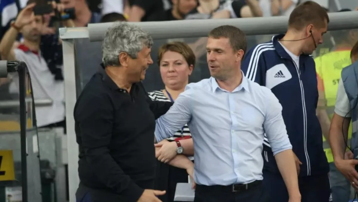 Луческу та Ребров / фото з відкритих джерел