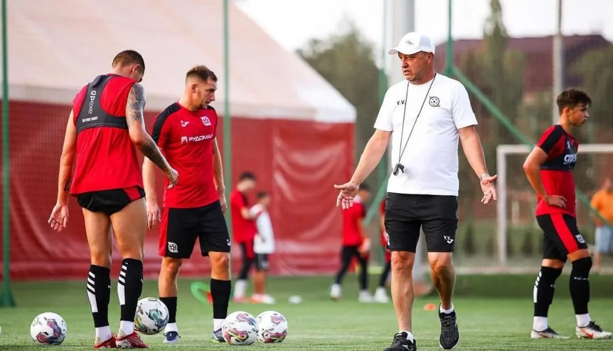 Юрій Вернидуб забуксував на старті / Фото ФК Кривбас