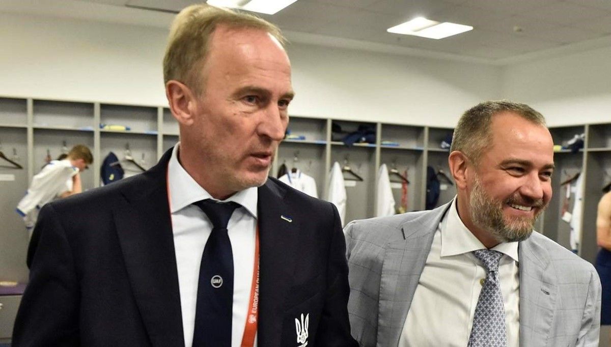 Александр Петраков и Андрей Павелко / Facebook президента УАФ