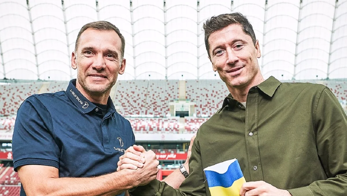 Шевченко и Левандовски / B/R Football