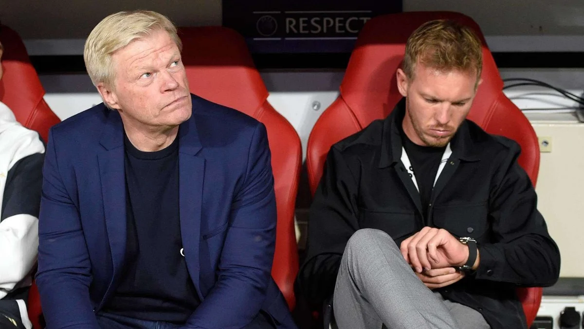 Олівер Кан та Юліан Нагельсманн / фото: Баварія