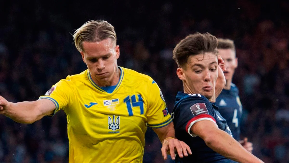 Шотландия – Украина: стартовые составы и онлайн-видеотрансляция матча Лиги наций