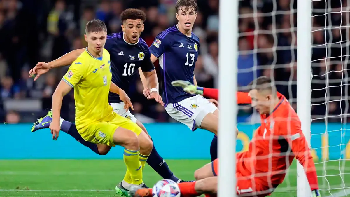 Шотландия – Украина: отчет матча Лиги наций