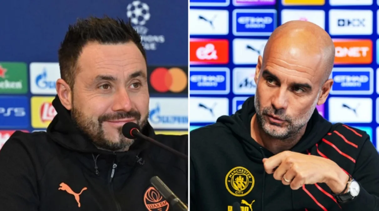 Роберто Де Дзербі та Хосеп Гвардіола / Metro