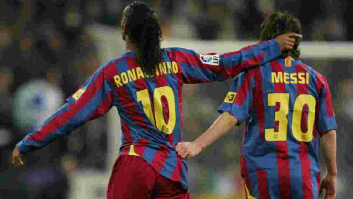 Роналдиньо не считает Месси лучшим игроком в истории футбола – неожиданная "измена" от экс-звезды Барселоны