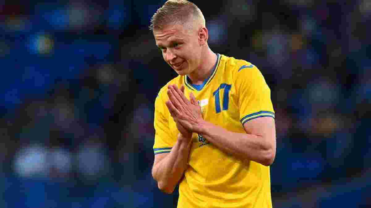 Зінченко став жертвою телевізійного курйозу – травмований хавбек одночасно "грав" і дивився матч збірної України