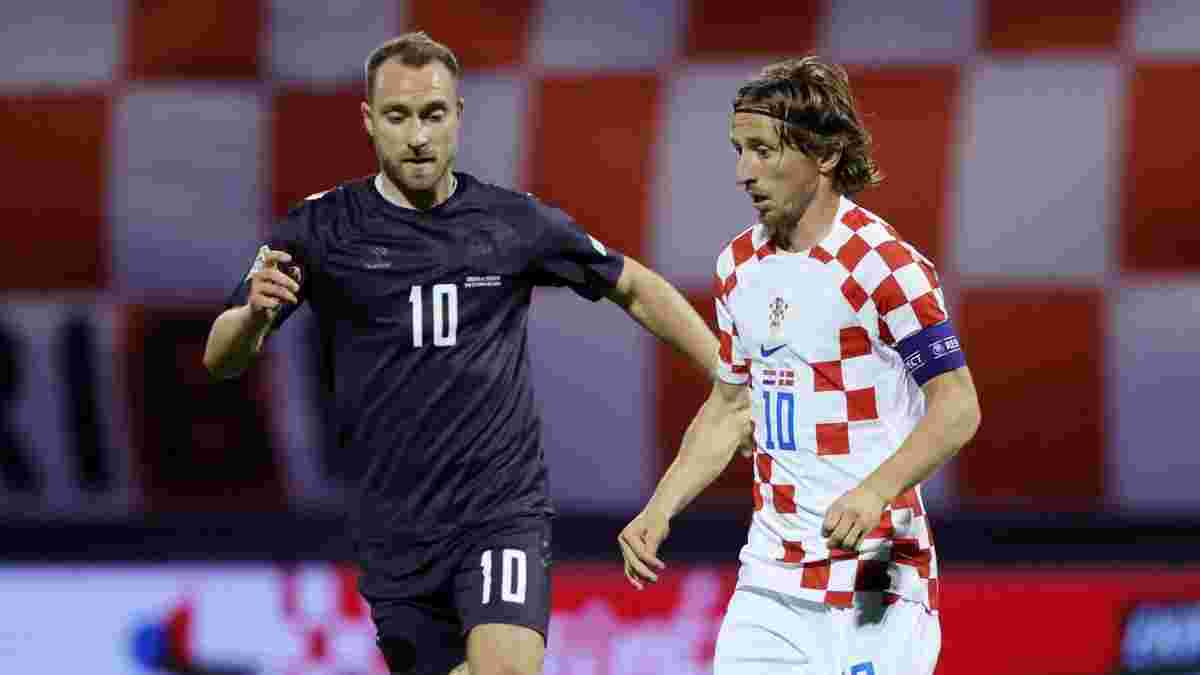 Хорватия во второй раз обыграла Данию – шедевра Эриксена оказалось мало, чтобы выйти в финал Лиги наций