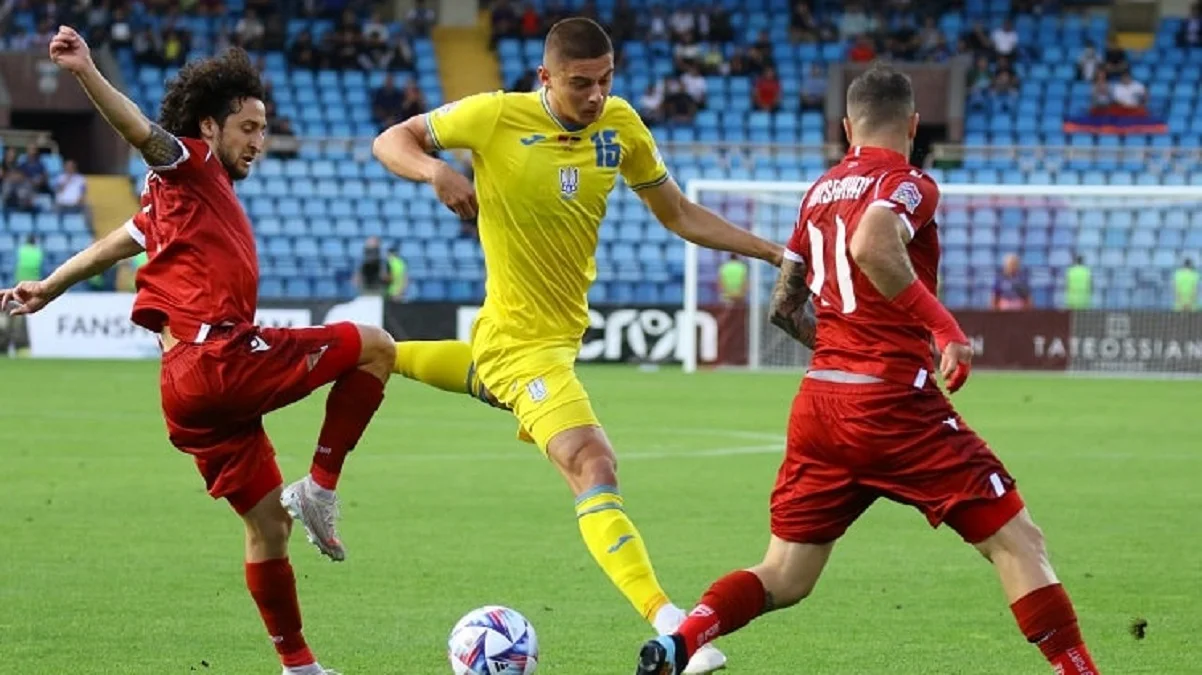 Армения – Украина – видео голов и обзор матча 24 09 2022