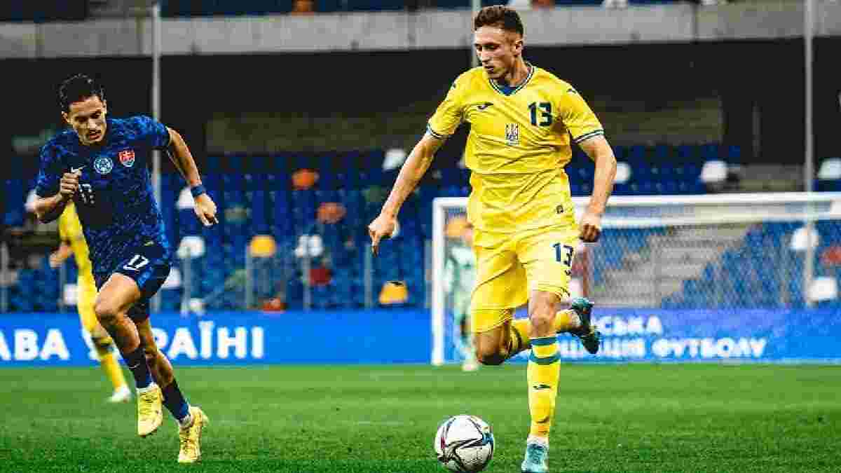 Исторический хет-трик Сикана в видеообзоре матча Украина U-21 – Словакия U-21 – 3:0