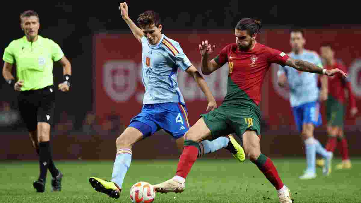 Испания вырвала драматичную победу у Португалии и вышла в плей-офф Лиги наций, Швейцария выбросила Чехию из элиты
