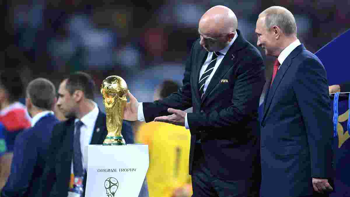 "Інфантіно варто було б приїхати в Україну": Палкін розніс ФІФА за кривавий бізнес з росіянами
