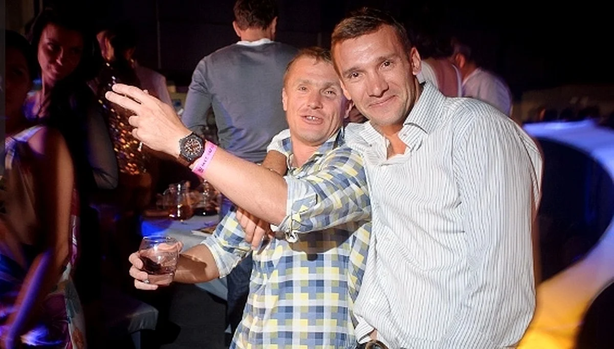 Сергій Ребров і Андрій Шевченко / Фото з відкритих джерел