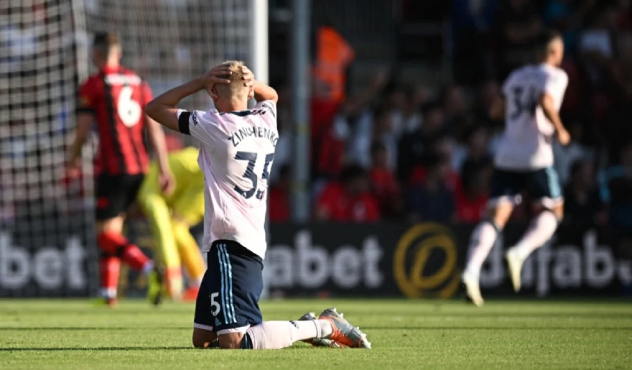 Зінченко після гола Саліба / Getty Images
