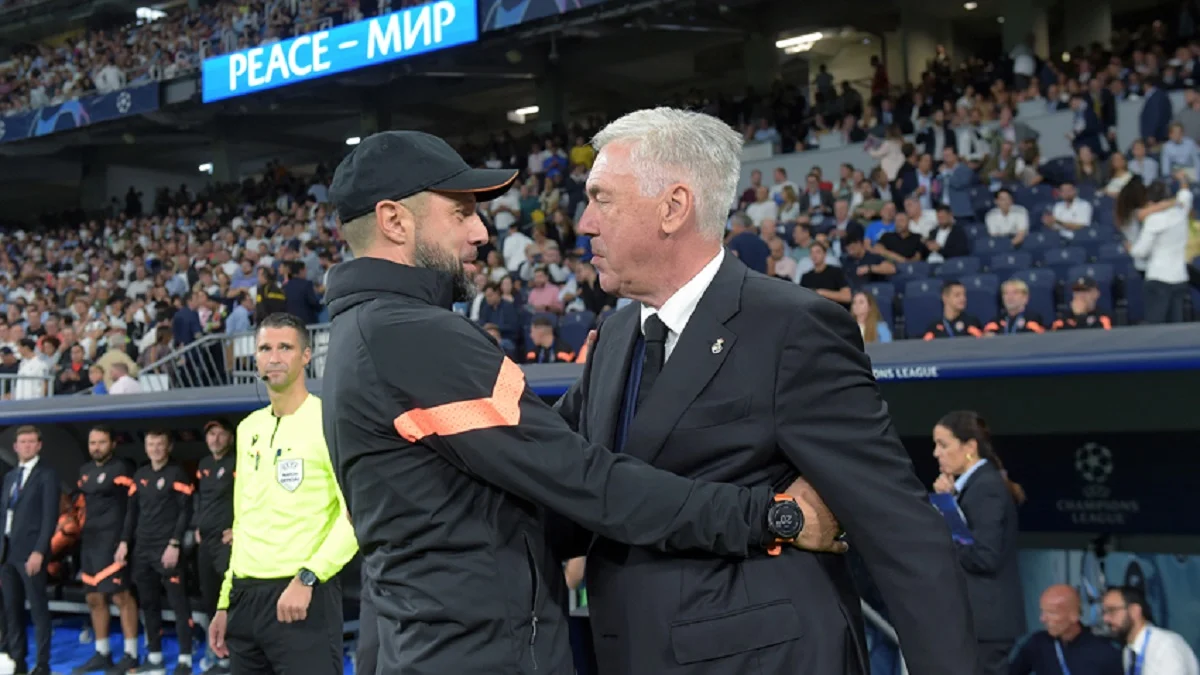 Йовичевич и Анчелотти / Шахтер