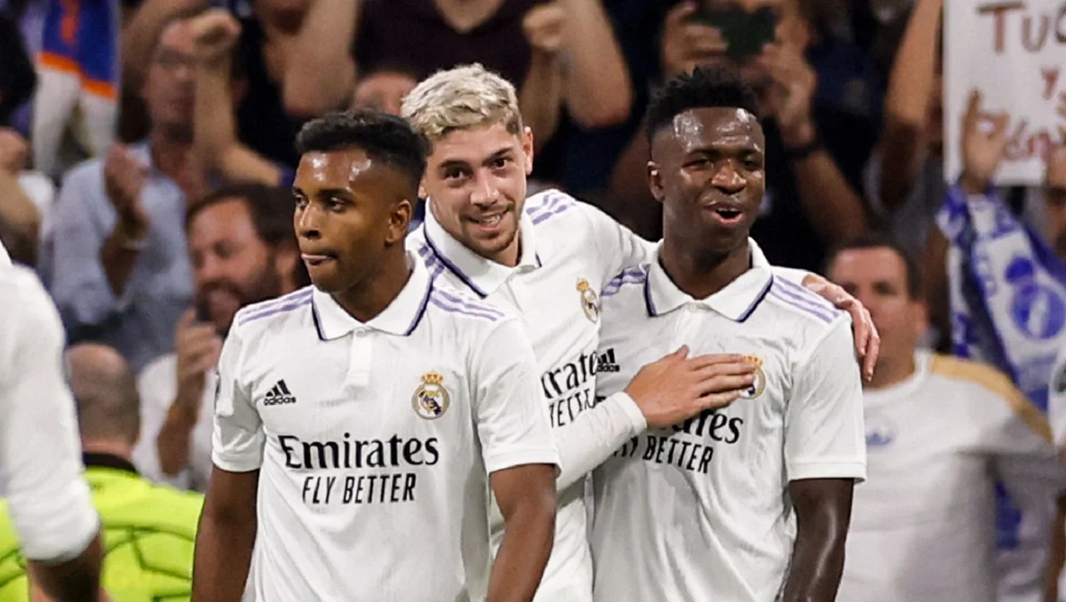 Родріго, Вальверде та Вінісіус / Twitter Реала