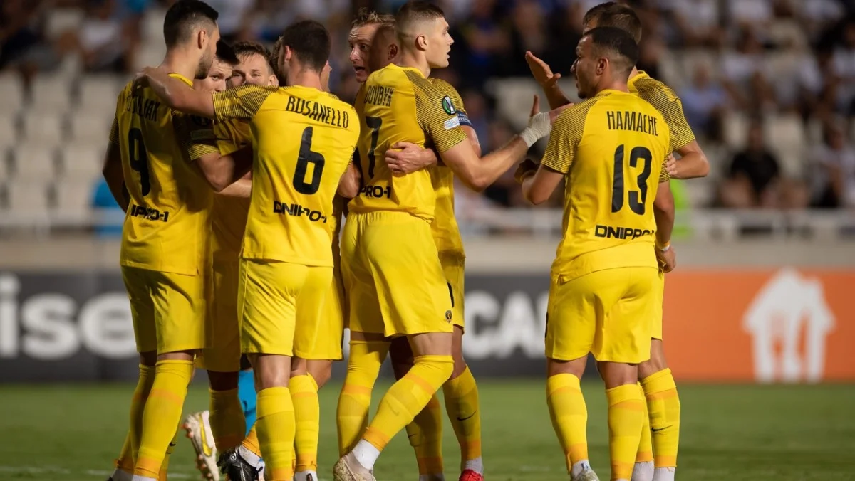 Игроки СК Днепр-1 / фото: СК Днепр-1