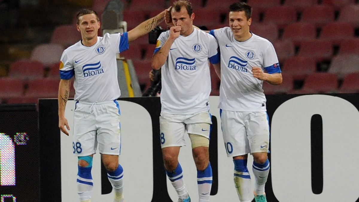 Алиев, Зозуля и Коноплянка в составе Днепра / Фото из открытых источников