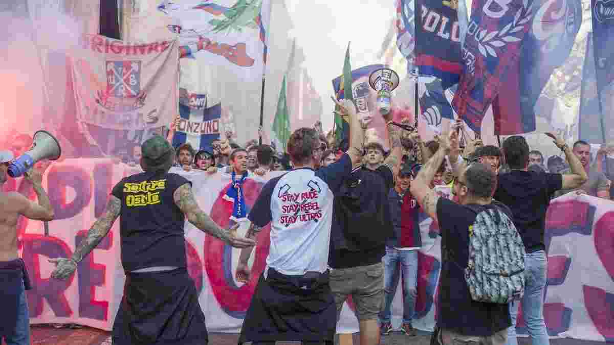 Разборки в Болонье – ультрас ворвались в раздевалку и пригрозили игрокам расправой за ужасные результаты