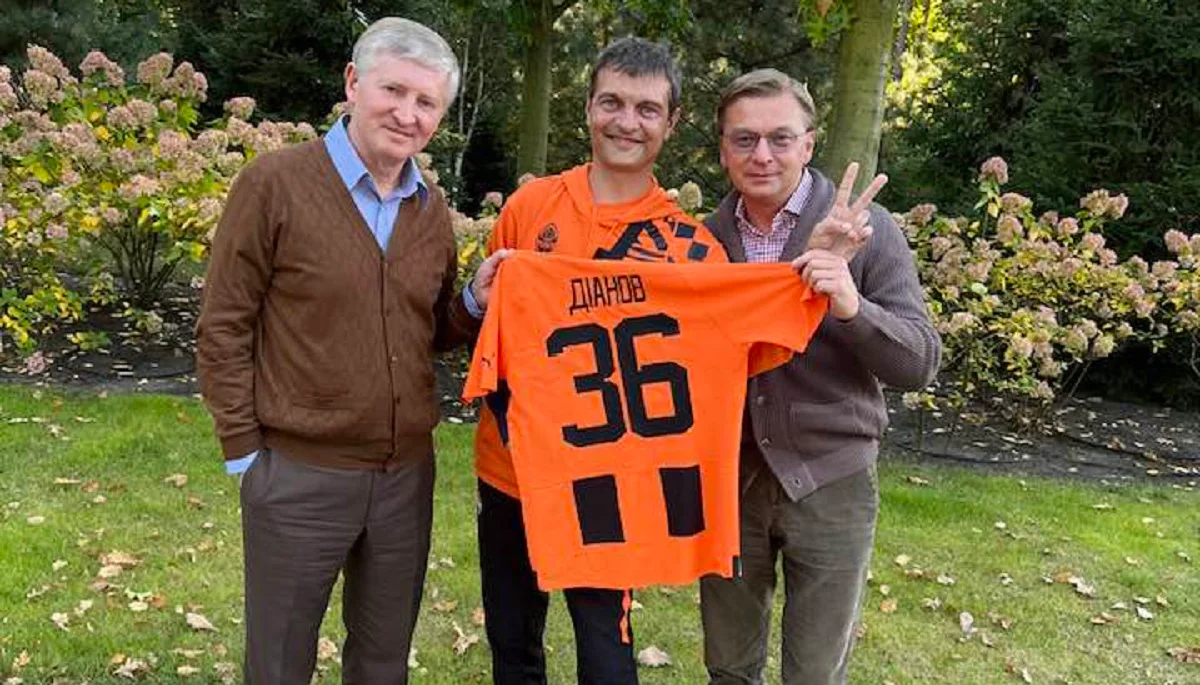 Рінат Ахметов, Михайло Діанов та Сергій Палкін / Фото з соцмереж