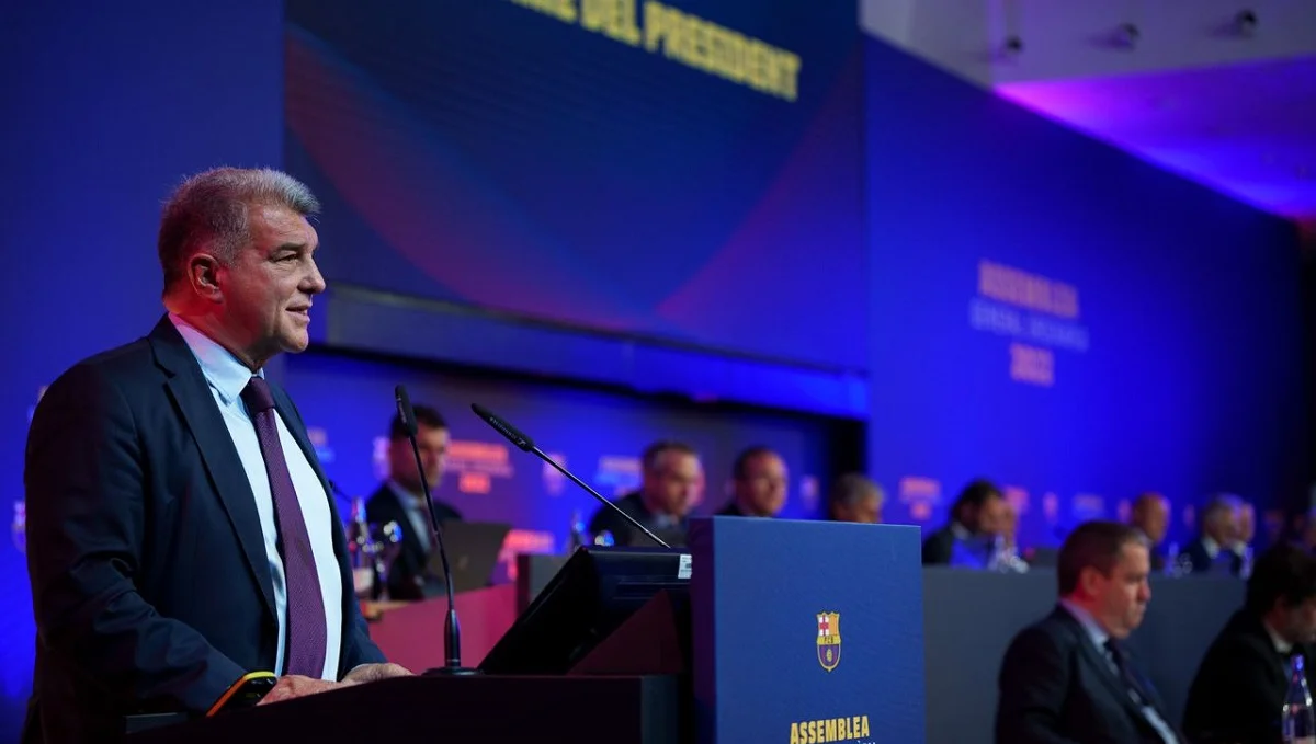 Жоан Лапорта / Twitter Барселони