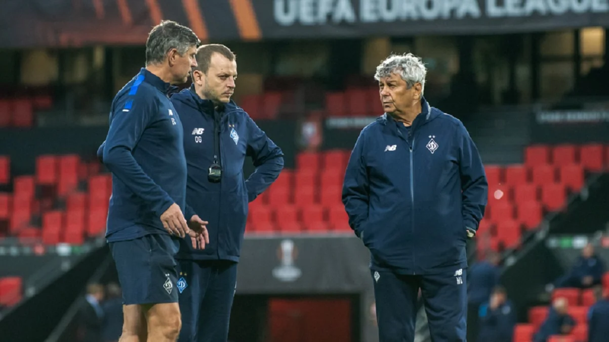 Мірча Луческу (праворуч) / ФК Динамо Київ