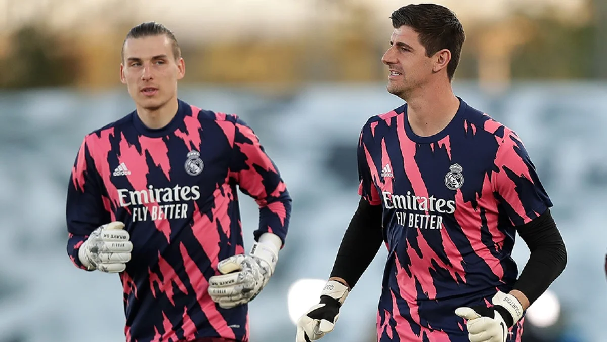 Лунин и Куртуа / фото: ФК Реал