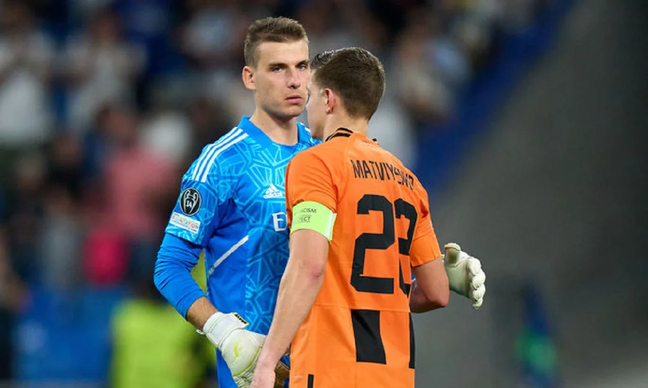 Лунін та Матвієнко / Сайт Шахтаря