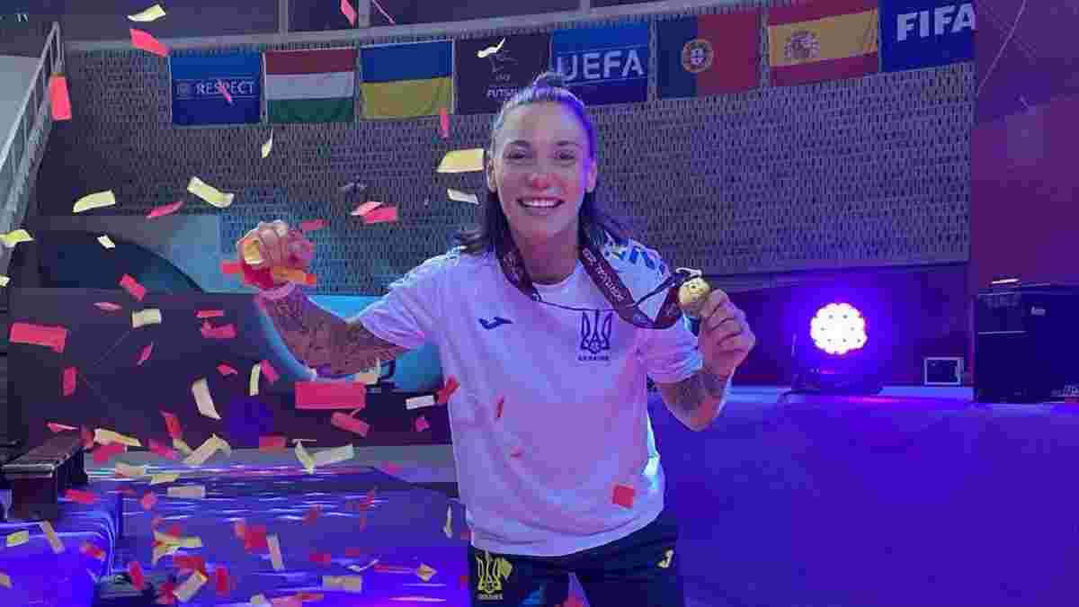 Футзалістка збірної України продала свою медаль з чемпіонату Європи, щоб допомогти ЗСУ