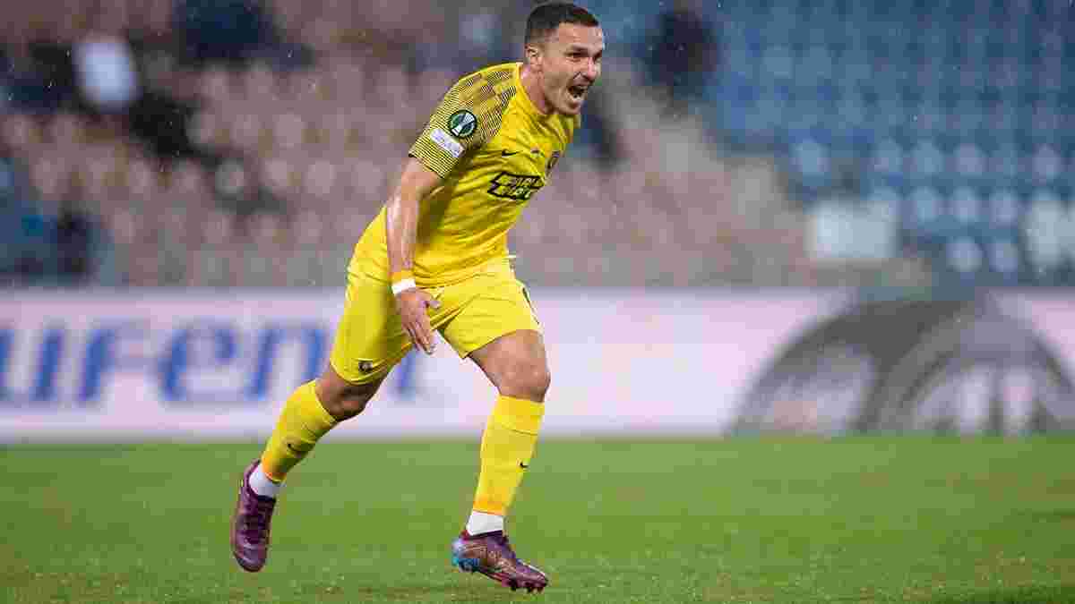 Захисник СК Дніпро-1 став автором найкращого гола тижня у Лізі конференцій
