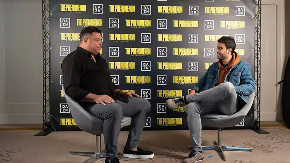 Роналдо дає інтерв'ю / Marca