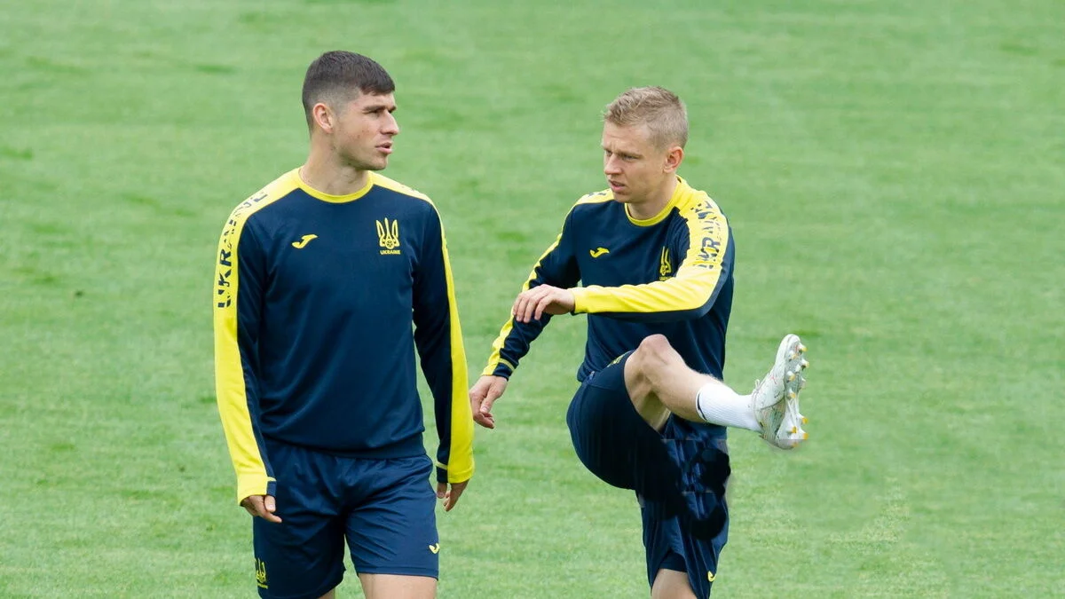 Маліновський та Зінченко / Фото УАФ