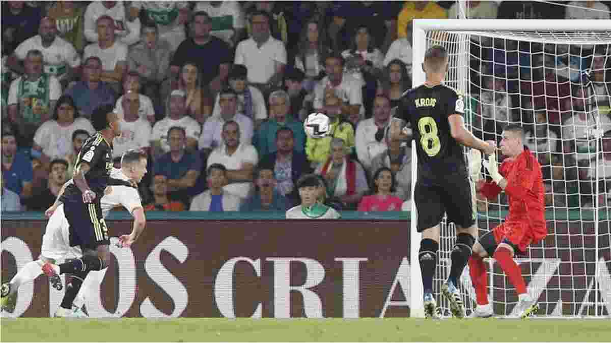 Героїчні сейви Луніна у відеоогляді матчу Ельче – Реал – 0:3