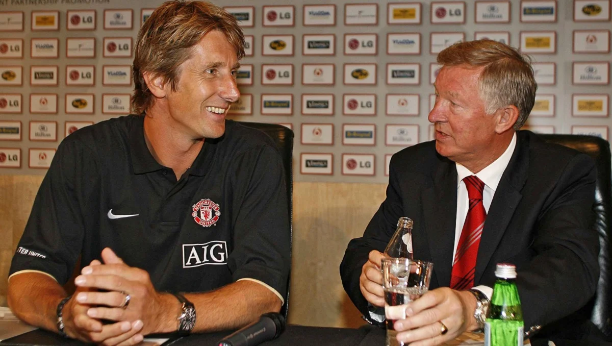 Эдвин ван дер Сар и сэр Алекс Фергюсон / фото из открытых источников
