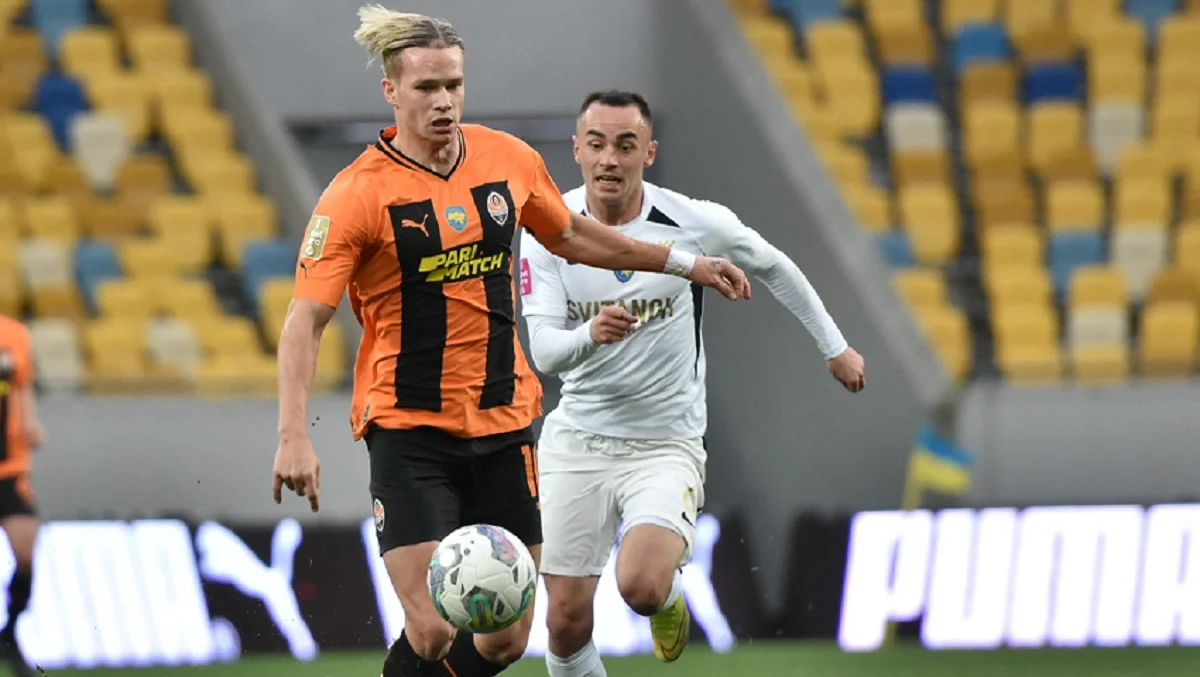 Михайло Мудрик (ліворуч) / ФК Шахтар