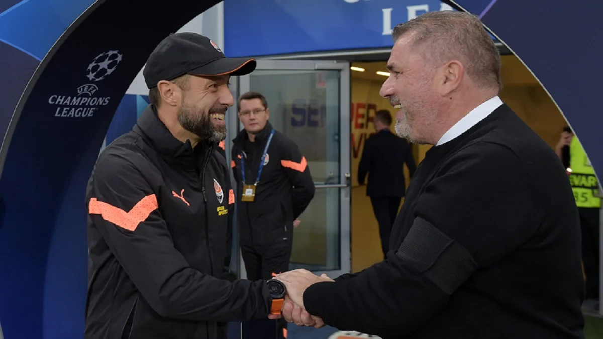 Игор Йовичевич и Ангелос Постекоглу / ФК Шахтер