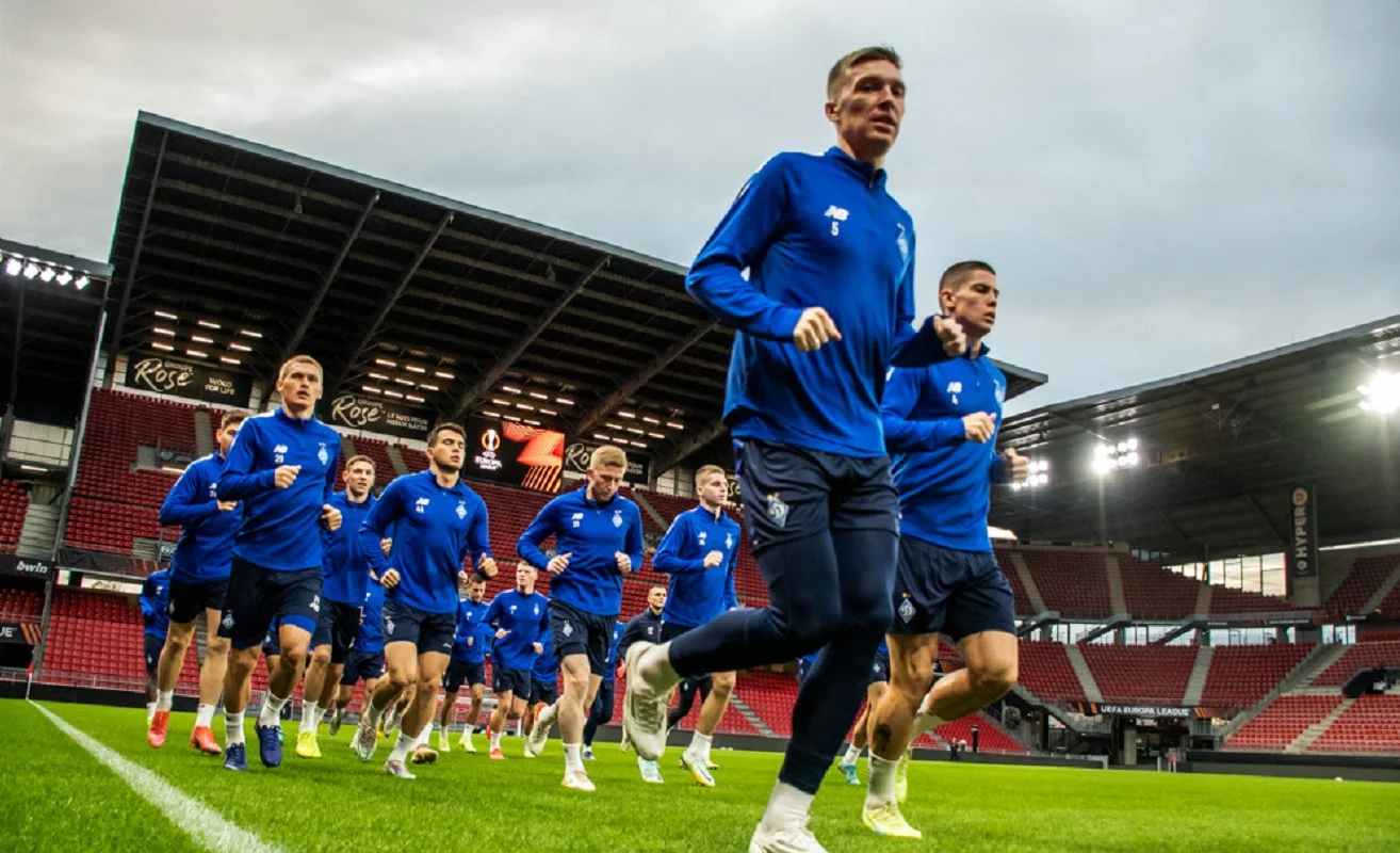 Тренировка Динамо / Сайт клуба