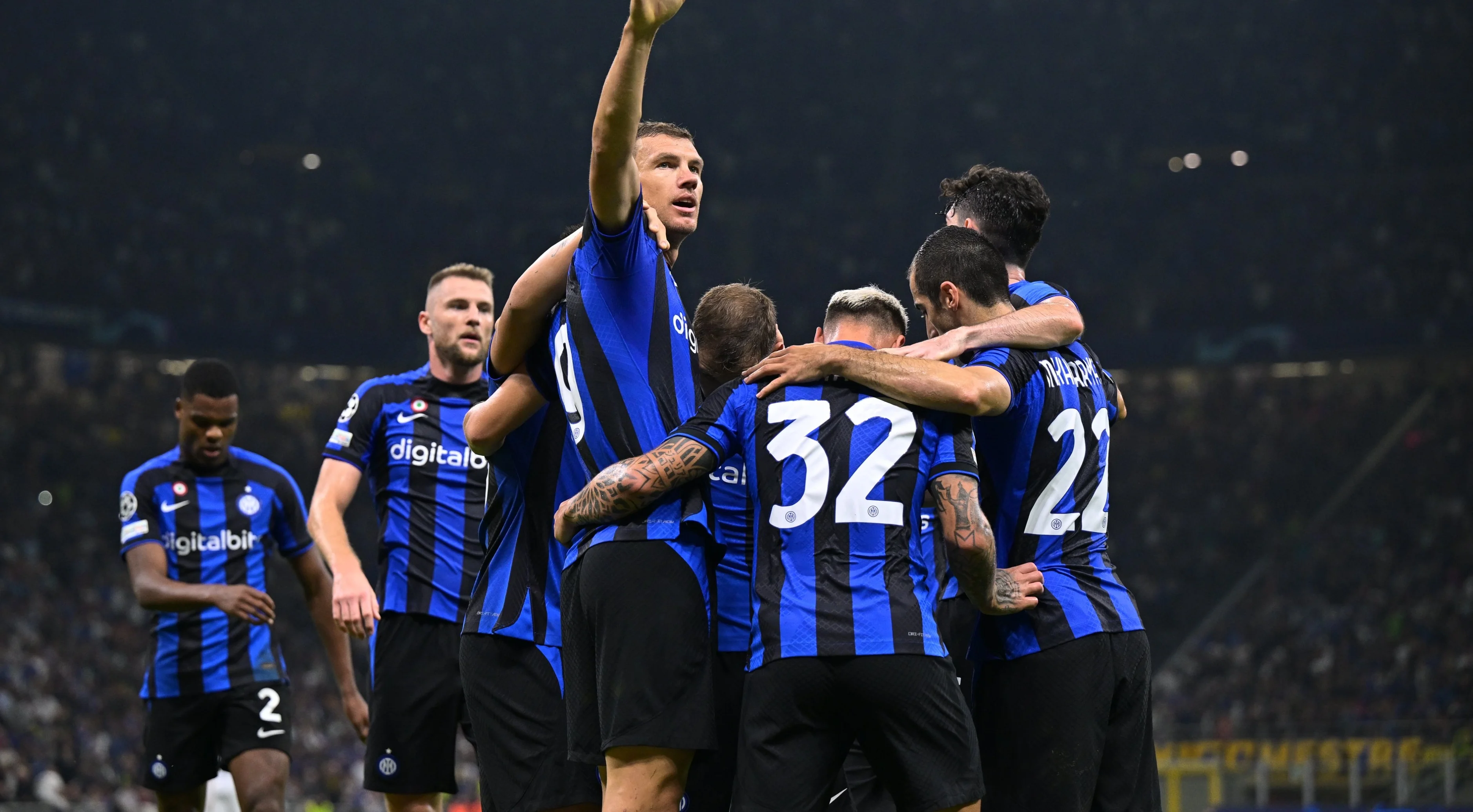 Джеко оформил дубль / Inter