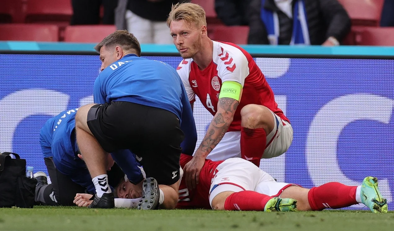 Жахіття Еріксена на Євро / Reuters