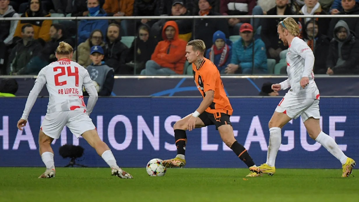 Шахтер – РБ Лейпциг – 0:4 – видео голов и обзор матча