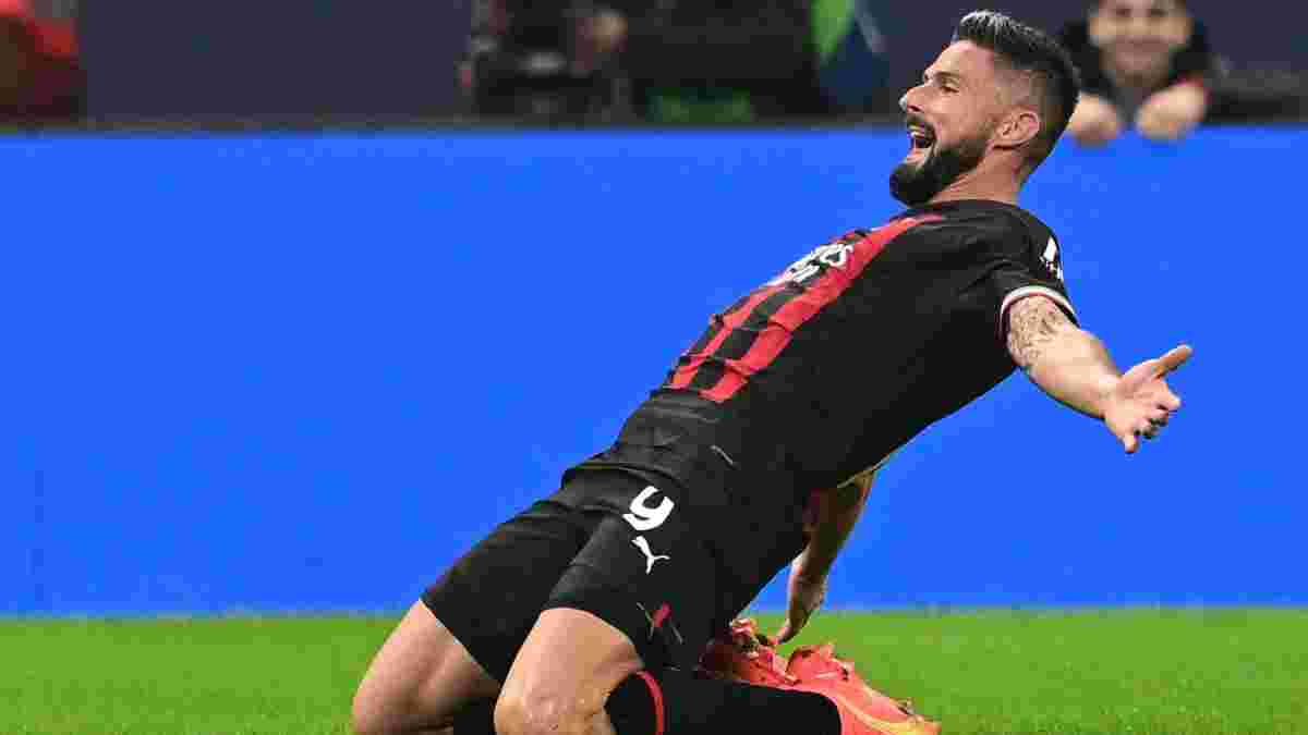 Жиру принес Милану победу над Специей – Оливье получил идиотское удаление, Мальдини забил в ворота "россонери"